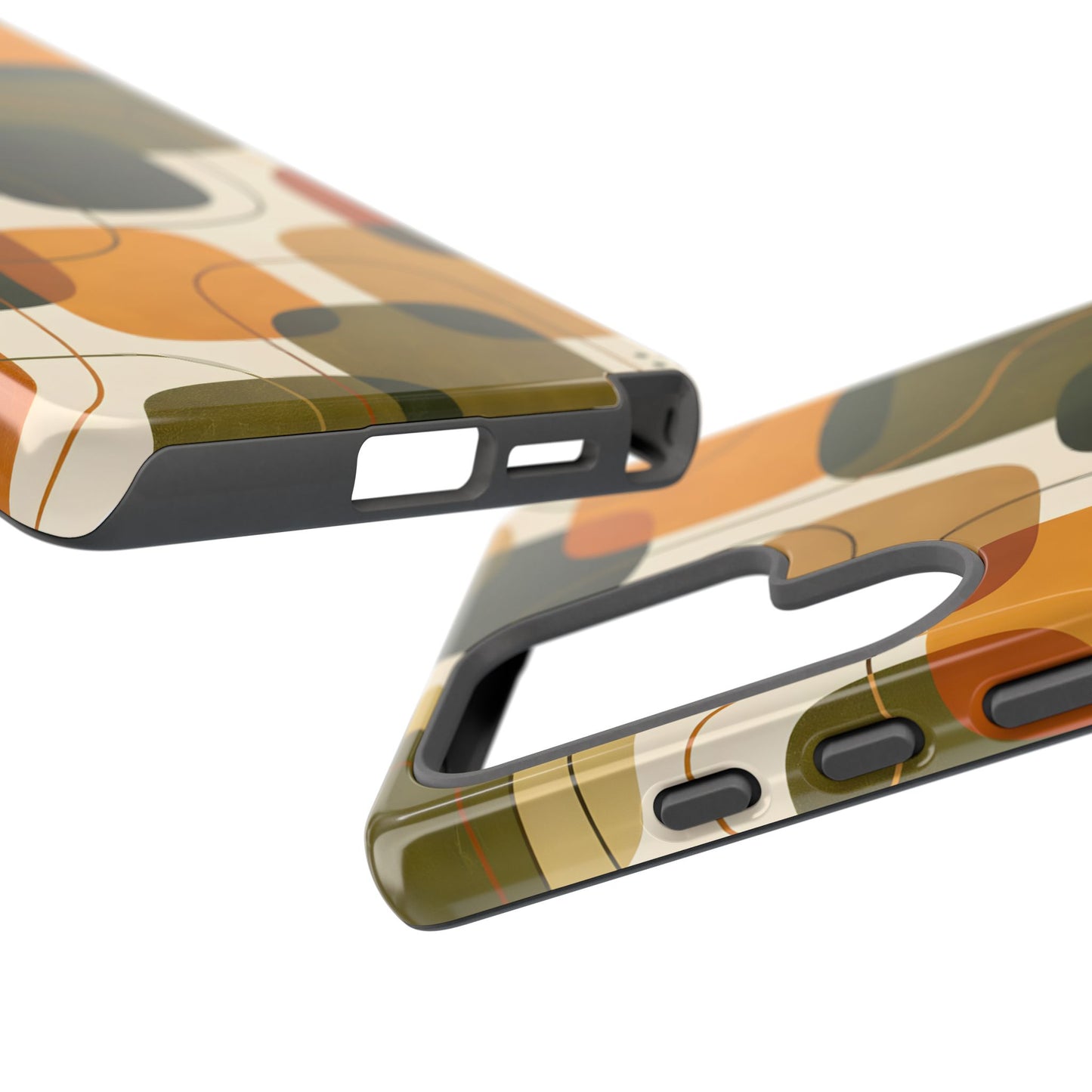 Retro Forest Tone Protective Phone Case — Tough Design Cover