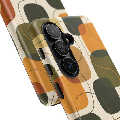 Retro Forest Tone Protective Phone Case — Tough Design Cover