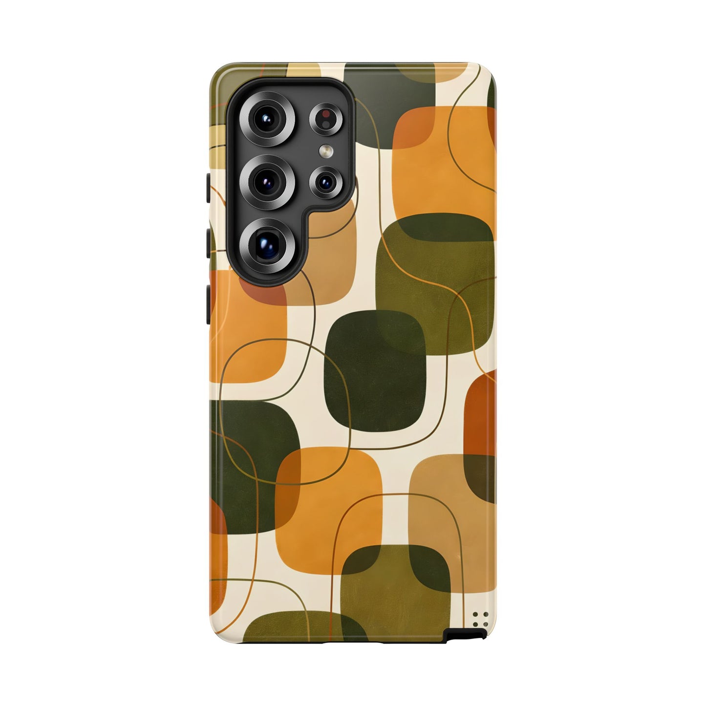 Retro Forest Tone Protective Phone Case — Tough Design Cover