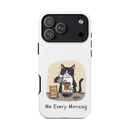 Hand drip Cat Tough Cases - Tuxedo Cat Protective Design Cover