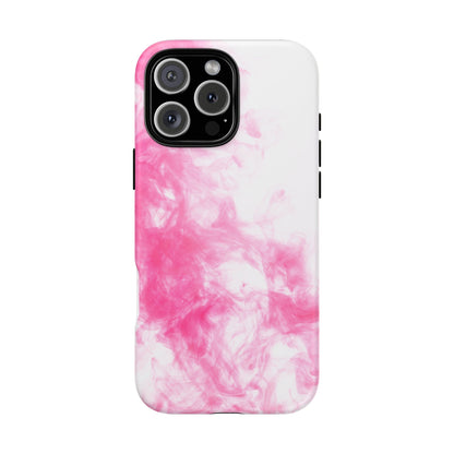 Pink water-coloured Protect Tough Phone Design Cover