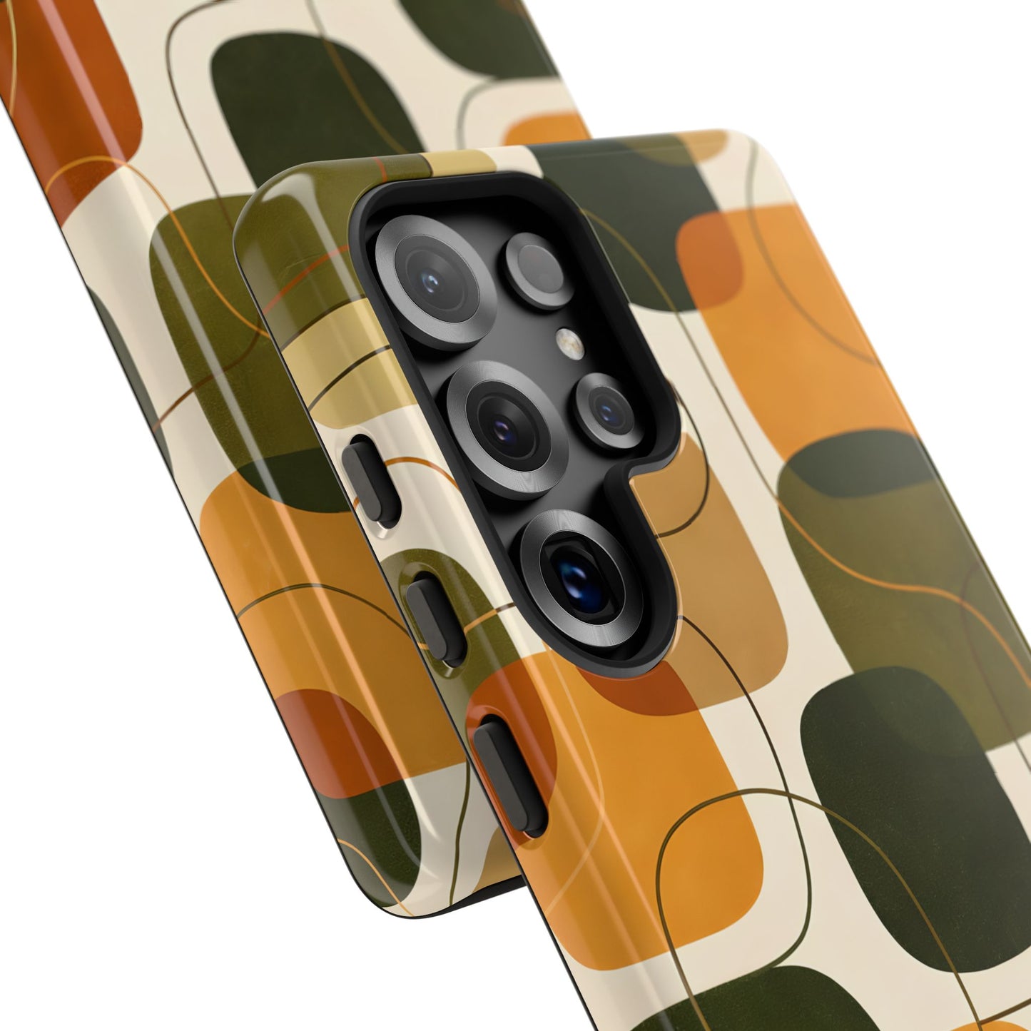 Retro Forest Tone Protective Phone Case — Tough Design Cover