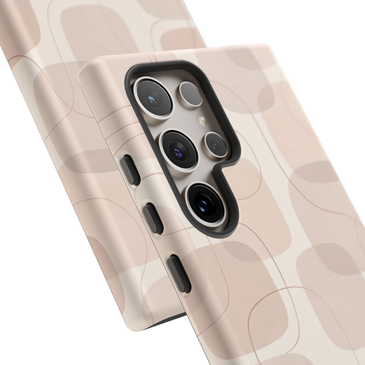 Mid-Centry Pastel tone Protective Phone Case - Tough Design Cover