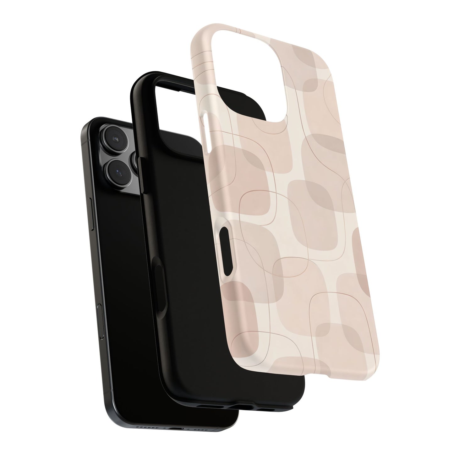 Mid-Centry Pastel tone Protective Phone Case - Tough Design Cover