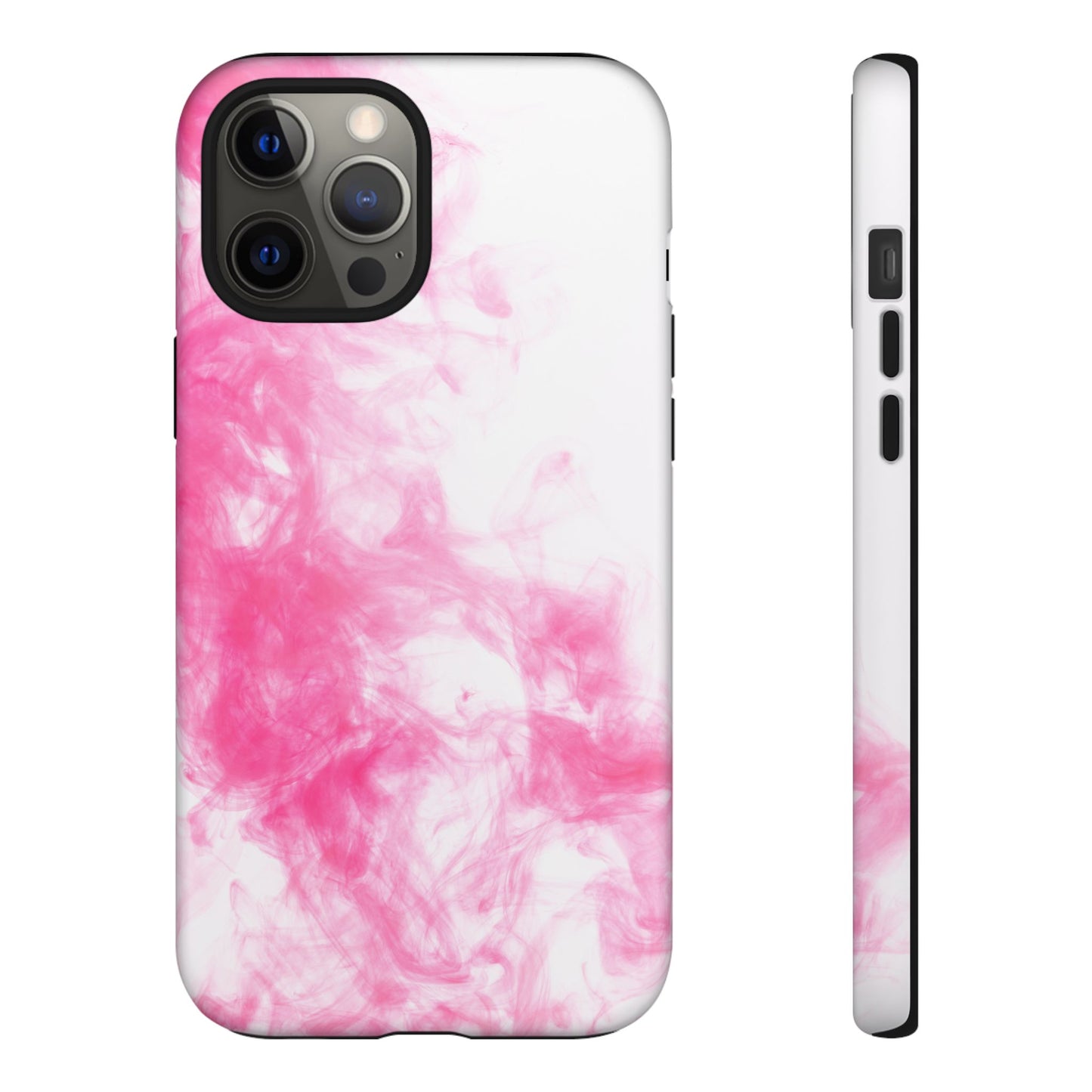 Pink water-coloured Protect Tough Phone Design Cover