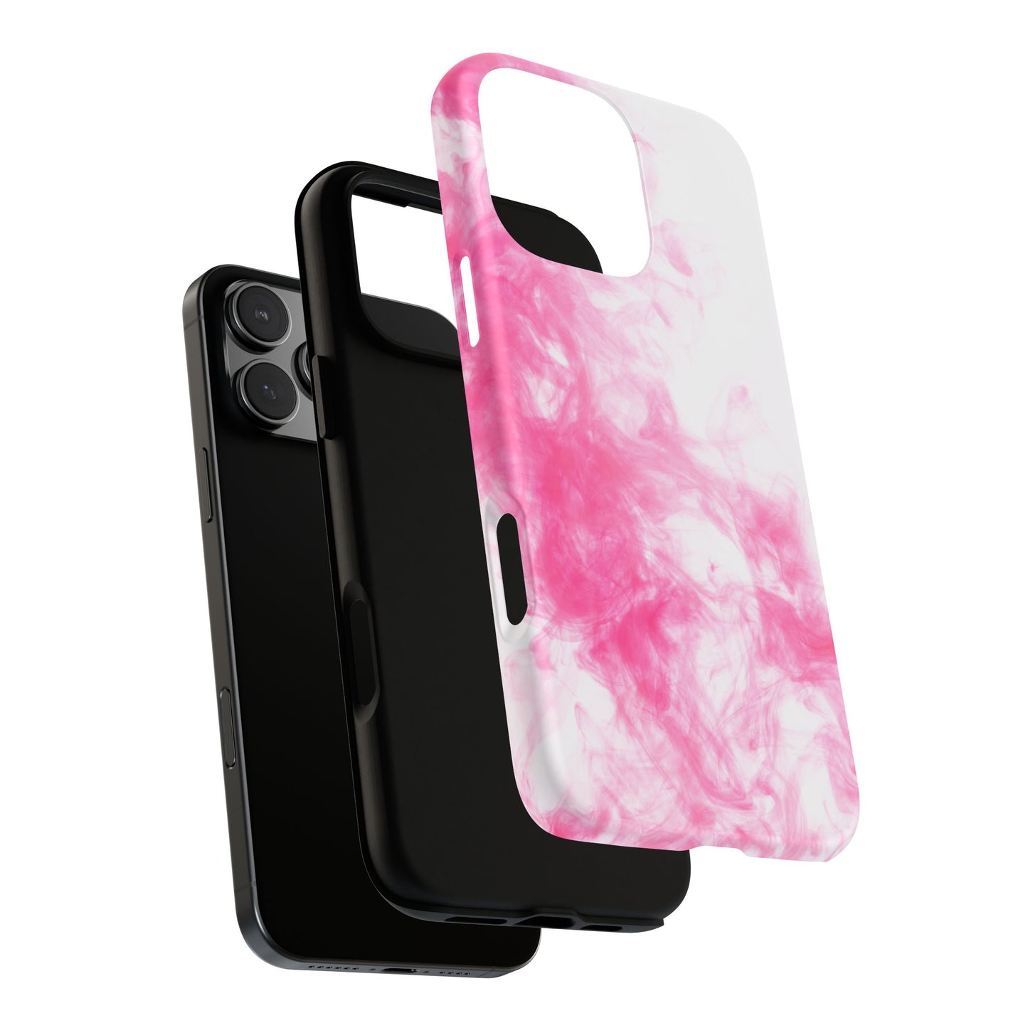 Pink water-coloured Protect Tough Phone Design Cover