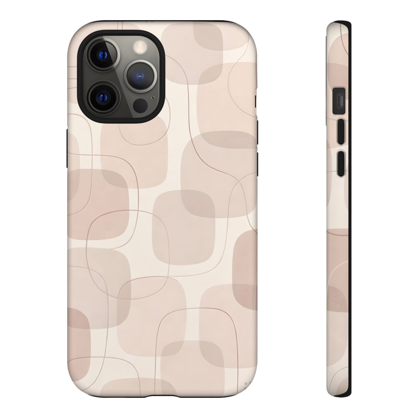 Mid-Centry Pastel tone Protective Phone Case - Tough Design Cover