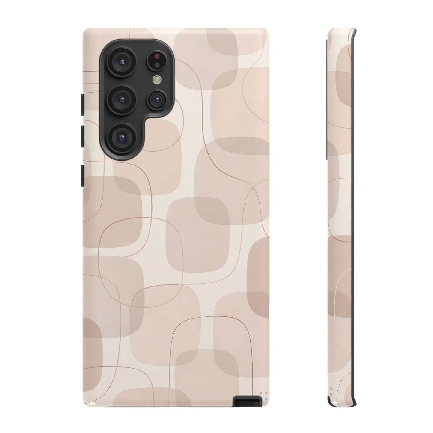 Mid-Centry Pastel tone Protective Phone Case - Tough Design Cover