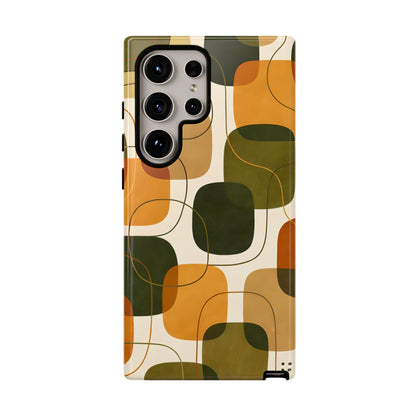Retro Forest Tone Protective Phone Case — Tough Design Cover
