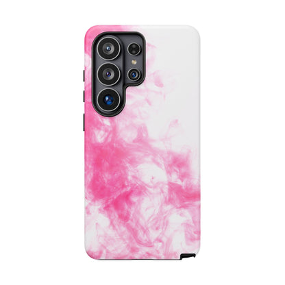 Pink water-coloured Protect Tough Phone Design Cover