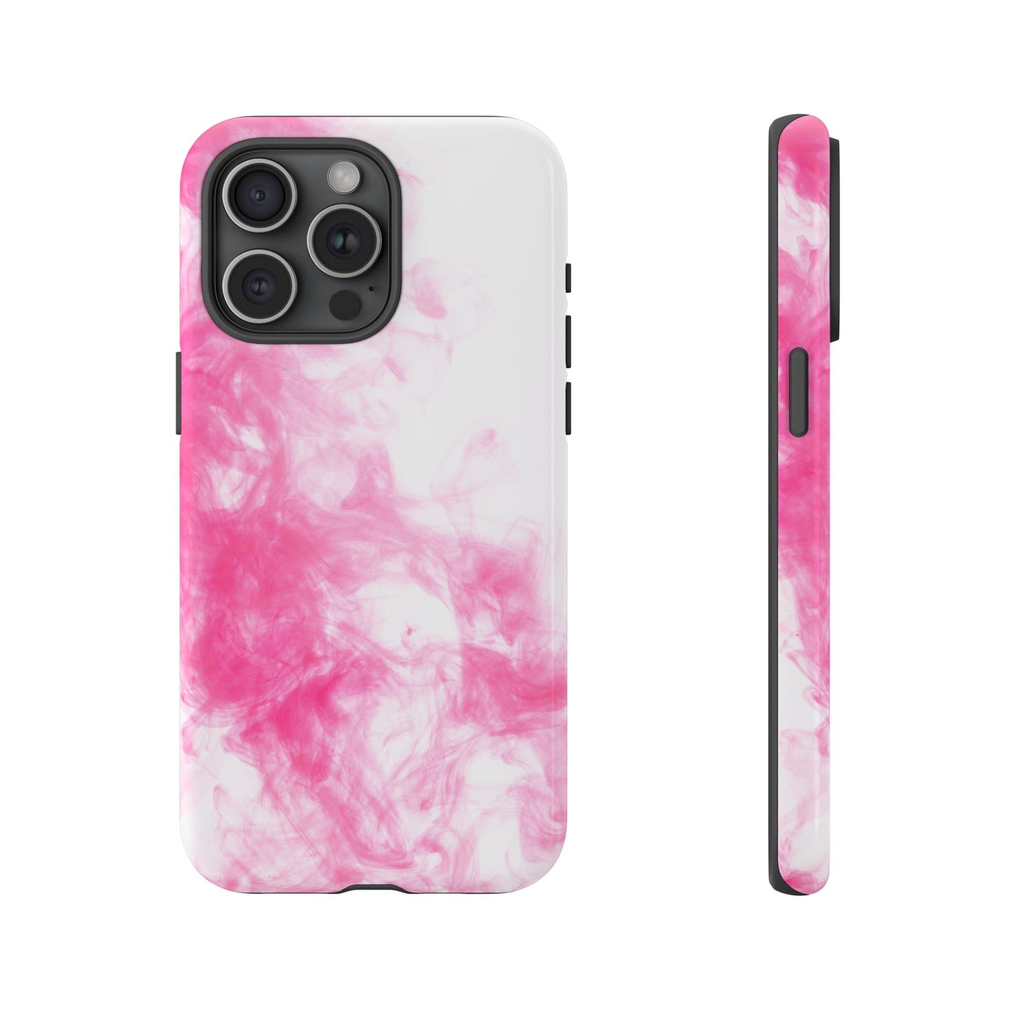 Pink water-coloured Protect Tough Phone Design Cover