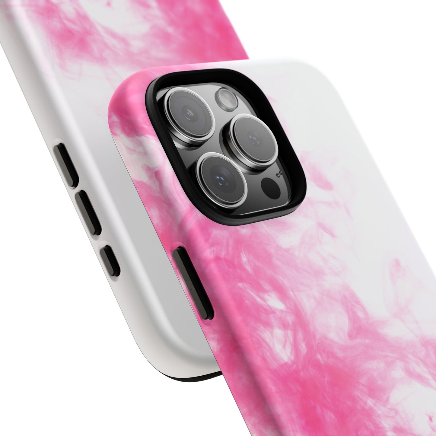 Pink water-coloured Protect Tough Phone Design Cover