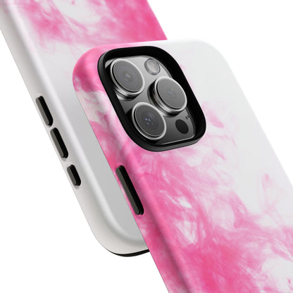 Pink water-coloured Protect Tough Phone Design Cover