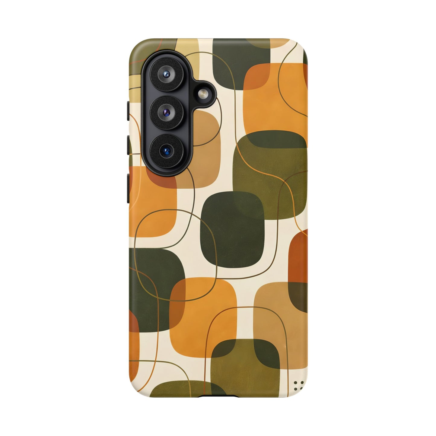 Retro Forest Tone Protective Phone Case — Tough Design Cover
