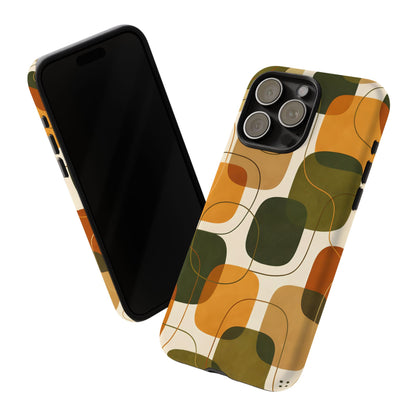 Retro Forest Tone Protective Phone Case — Tough Design Cover
