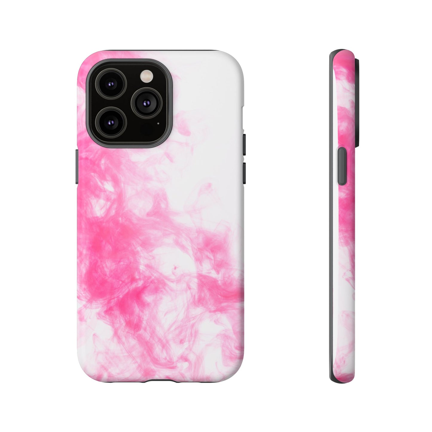 Pink water-coloured Protect Tough Phone Design Cover