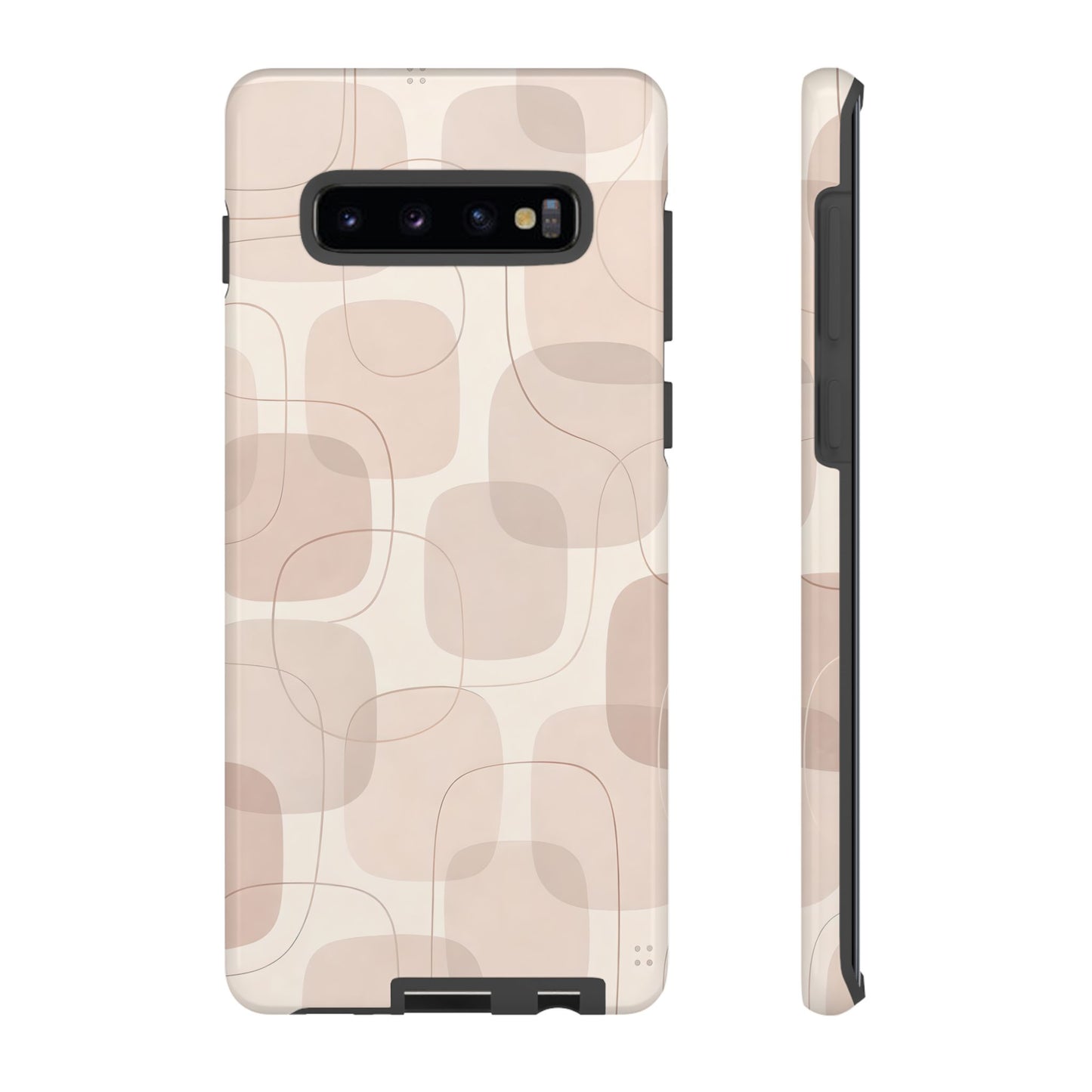 Mid-Centry Pastel tone Protective Phone Case - Tough Design Cover