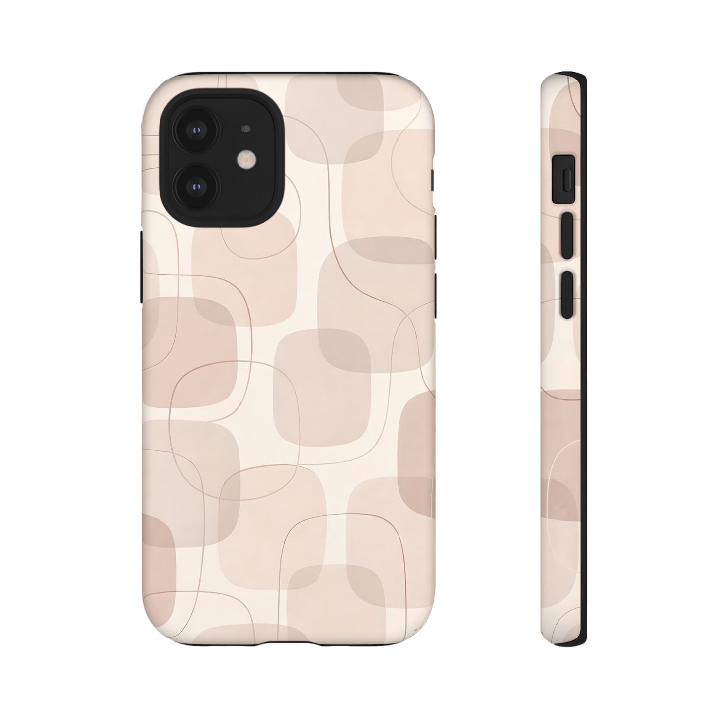 Mid-Centry Pastel tone Protective Phone Case - Tough Design Cover