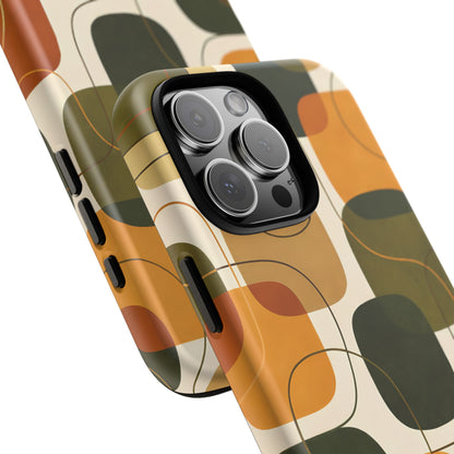 Retro Forest Tone Protective Phone Case — Tough Design Cover