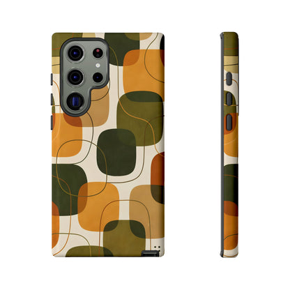 Retro Forest Tone Protective Phone Case — Tough Design Cover