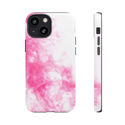 Pink water-coloured Protect Tough Phone Design Cover