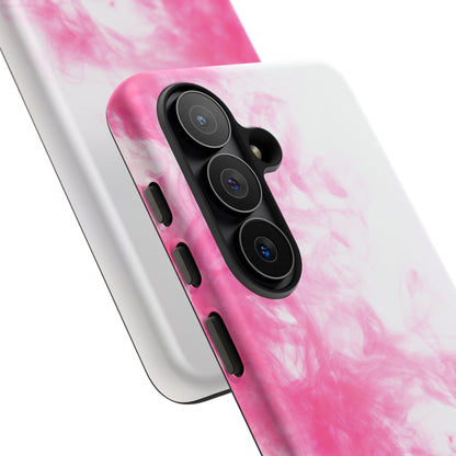 Pink water-coloured Protect Tough Phone Design Cover