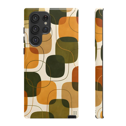 Retro Forest Tone Protective Phone Case — Tough Design Cover