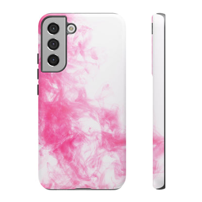 Pink water-coloured Protect Tough Phone Design Cover