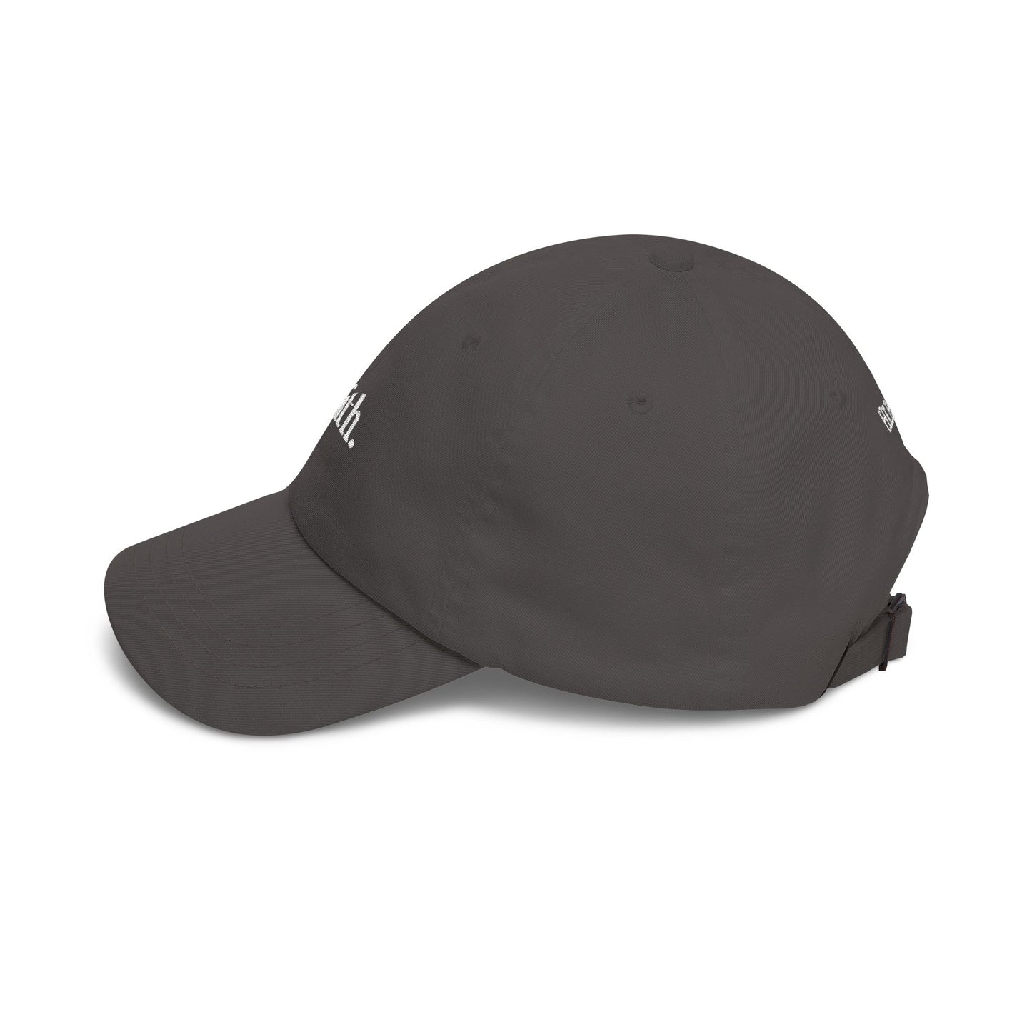 Faith Dad Cap — 'faith.' Front with Heb 11:1 Back Embroidered Baseball Hat
