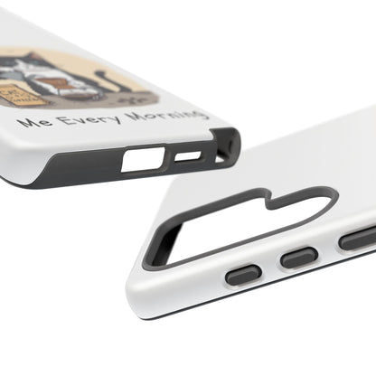 Hand drip Cat Tough Cases - Tuxedo Cat Protective Design Cover