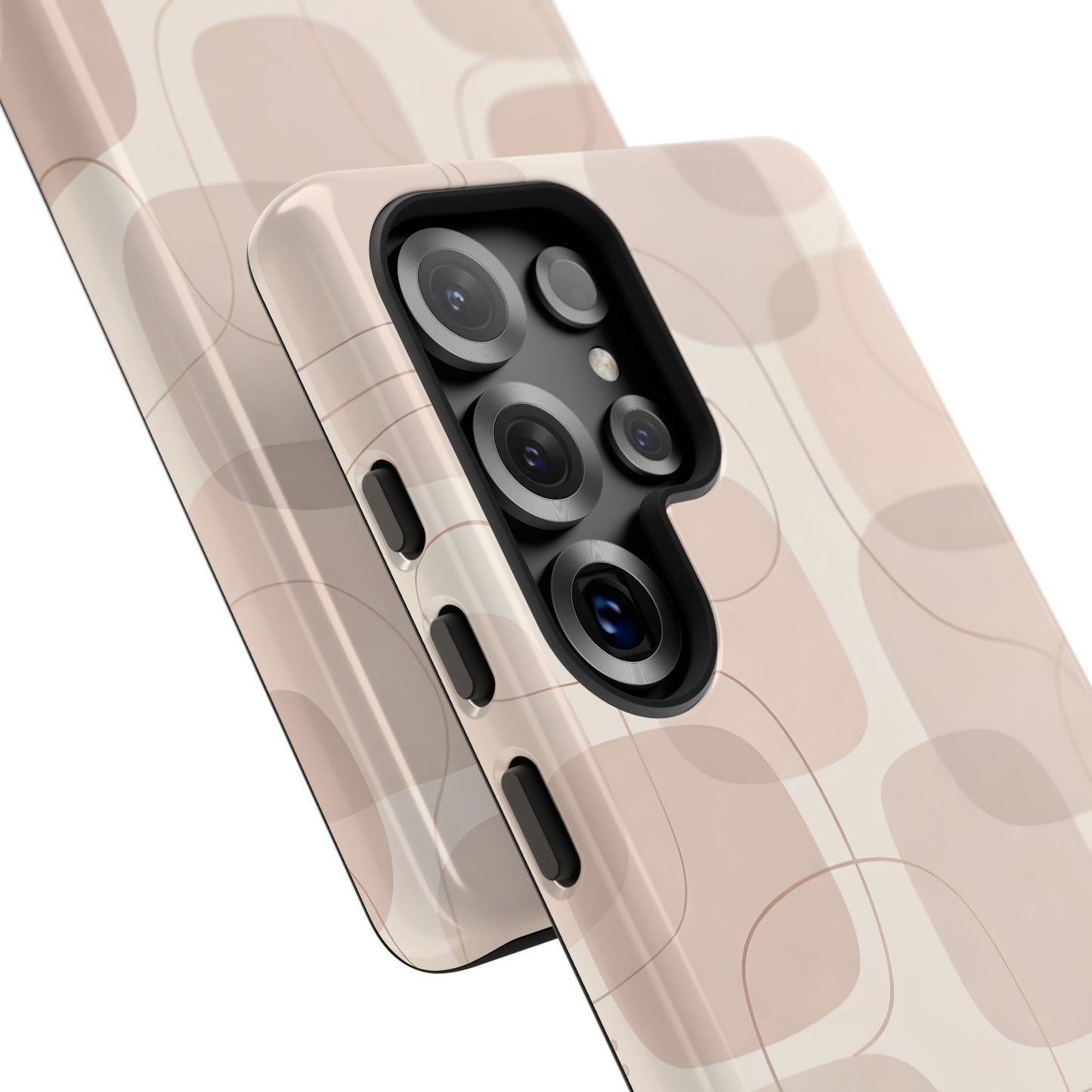 Mid-Centry Pastel tone Protective Phone Case - Tough Design Cover