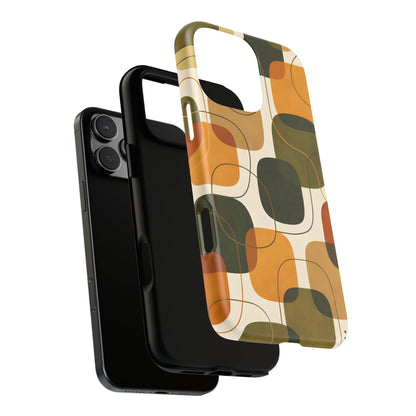 Retro Forest Tone Protective Phone Case — Tough Design Cover