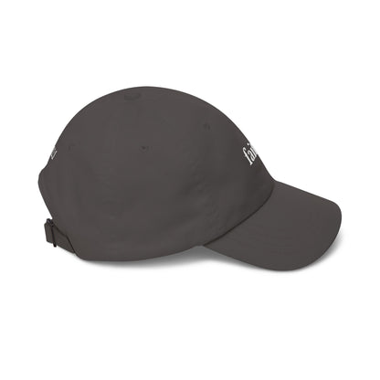 Faith Dad Cap — 'faith.' Front with Heb 11:1 Back Embroidered Baseball Hat