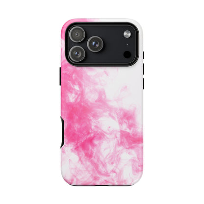 Pink water-coloured Protect Tough Phone Design Cover
