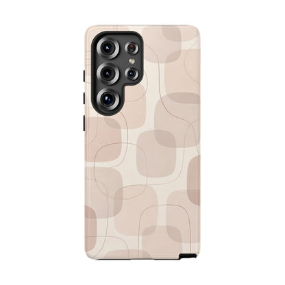 Mid-Centry Pastel tone Protective Phone Case - Tough Design Cover