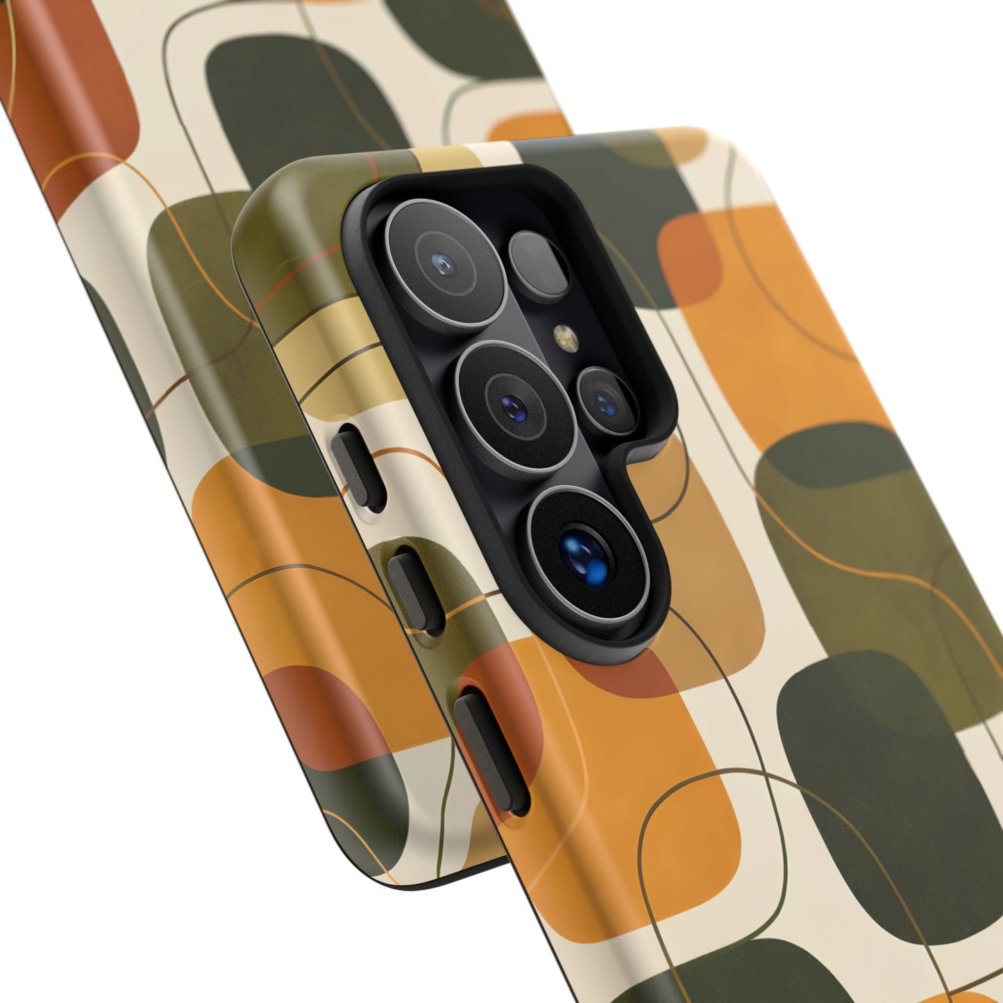 Retro Forest Tone Protective Phone Case — Tough Design Cover