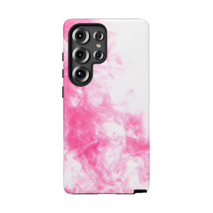 Pink water-coloured Protect Tough Phone Design Cover